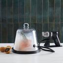 American Metalcraft Crystal Clear Polycarbonate Smoking Dome Cover, 8 1/4 inch Dia