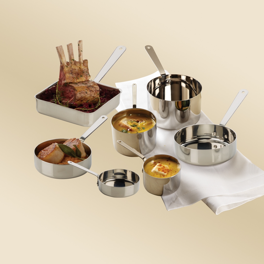 American Metalcraft Stainless Steel Mini Pot, 5 Ounce -- 12 per case