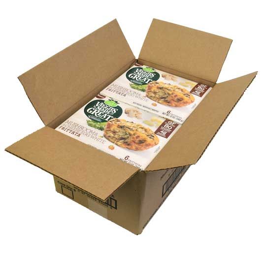 Veggies Made Great Mushroom And 3 Cheese Frittata, 12 Ounce -- 8 Per Case