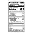 Moms Munchies Choco-Chunk Hemp Cookie, 1.5 Ounce -- 24 per case