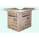 Southern Champion Tray White Paperboard Pizza Clamshell, 9.25 x 9 x 1.69 inch -- 400 per case.