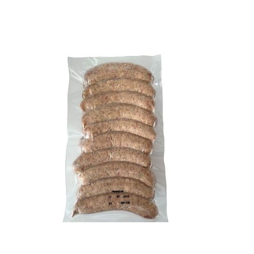 Polidori Sausage 4:1 6 inch Cooked Scotia Beer Bratwurst Sausage, 5 Pound - 2 per case