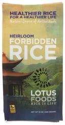 Lotus Foods Black Forbidden Rice, 15 Ounce -- 6 per case.