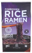 Lotus Foods Organic Forbidden Rice Ramen with Miso Soup, 2.8 Ounce -- 10 per case.