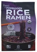 Lotus Foods Organic Forbidden Rice Ramen, 10 Ounce - 4 per pack -- 6 packs per case.