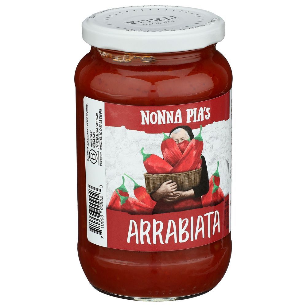 Nonna Pias Arrabiata Sauce, 19.4 Fluid Ounce -- 6 Per Case