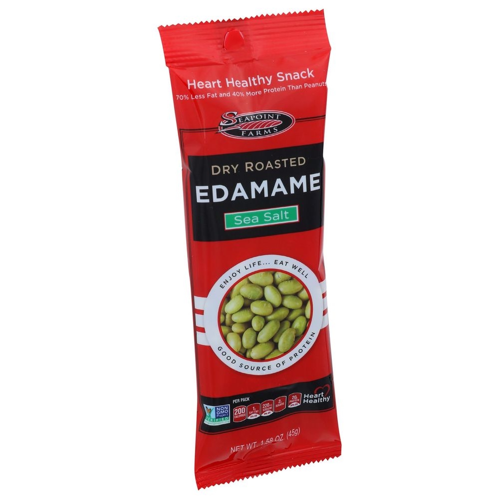 Seapoint Farms Lightly Salted Dry Roasted Edamame, 1.58 Ounce -- 12 per case