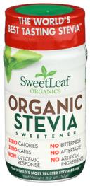 SweetLeaf Sweetleaf Stevia Sweetener Powder, 3.2 Ounce -- 6 per case