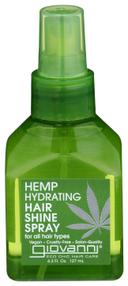 Giovanni Hemp Hydrating Hair Shine Spray, 4.3 Fluid Ounce