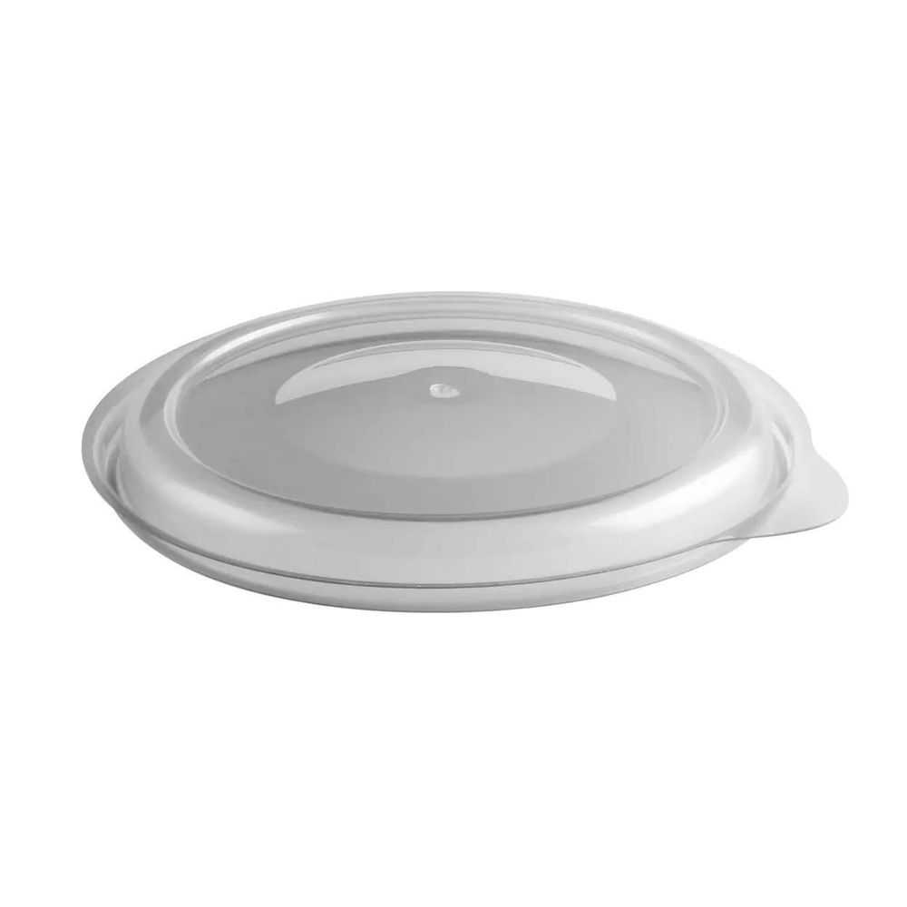 Anchor Packaging Incredi-Bowls LH4800D Polypropylene Clear Anti-Fog Vented Lid fits M4800 Series MicroRaves Bowls, 4.5 inch Dia. -- 540 per case.