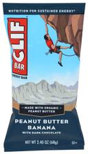 Clif Organic Peanut Butter Banana with Dark Chocolate Bar, 2.4 Ounce -- 12 per case.