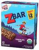 Clif Kid Zbar Organic Chocolate Chip Bar, 15.24 Ounce -- 6 per case