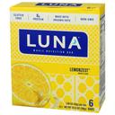 Luna Organic Lemon Zest Whole Nutrition Bar, 1.69 Ounce - 6 per pack -- 6 packs per case