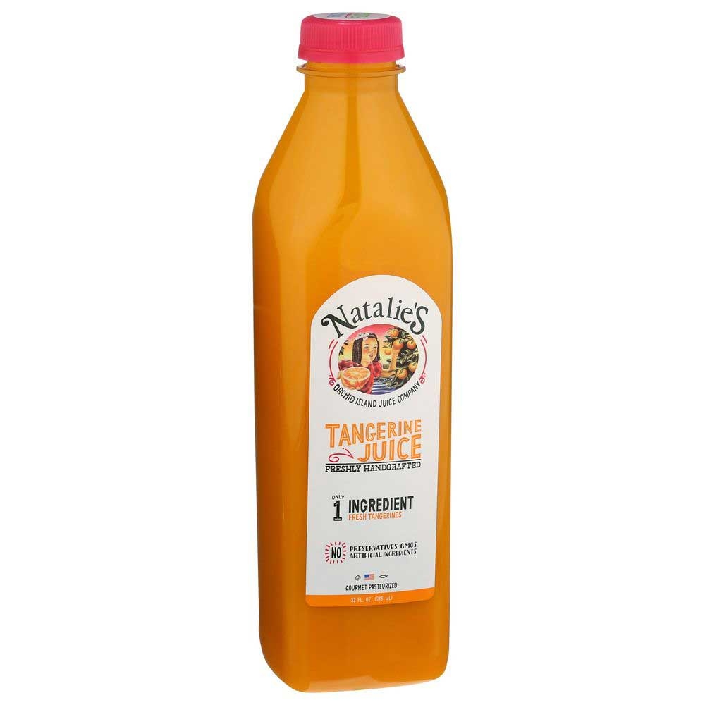 Natalies Orchid Island Tangerine Juice, 32 Fluid Ounce -- 6 per case