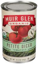 Muir Glen Organic Diced Petite Tomato, 14.5 Ounce -- 12 per case.
