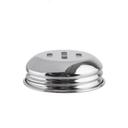 Tablecraft Chrome Plated Slotted Top for Swirl Bpa-Free Tritan Plastic Shaker -- 12 per case