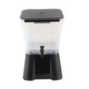 Tablecraft Black Polypropylene Single Beverage Dispenser, 3 Gallon Capacity