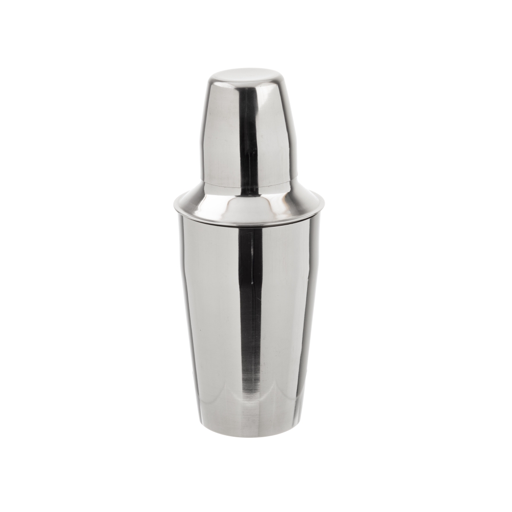 3 Piece Stainless Steel Shaker, 16 Ounce