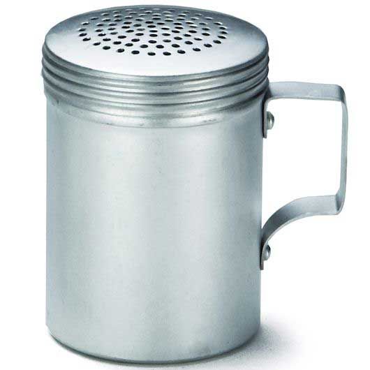 Tablecraft Aluminum Dredge With Handle, 10 Ounce