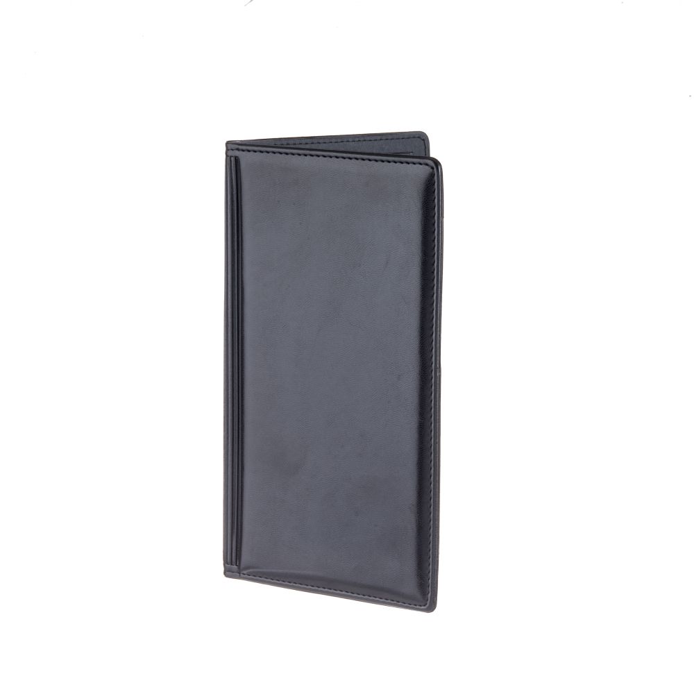 Tablecraft Two Fold 14 Point Vinyl Black Check Presenter, 5 X 9 Inch