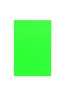 Tablecraft Polyethylene Green Rectangular Cutting Board, 20 x 15 x 0.5 inch