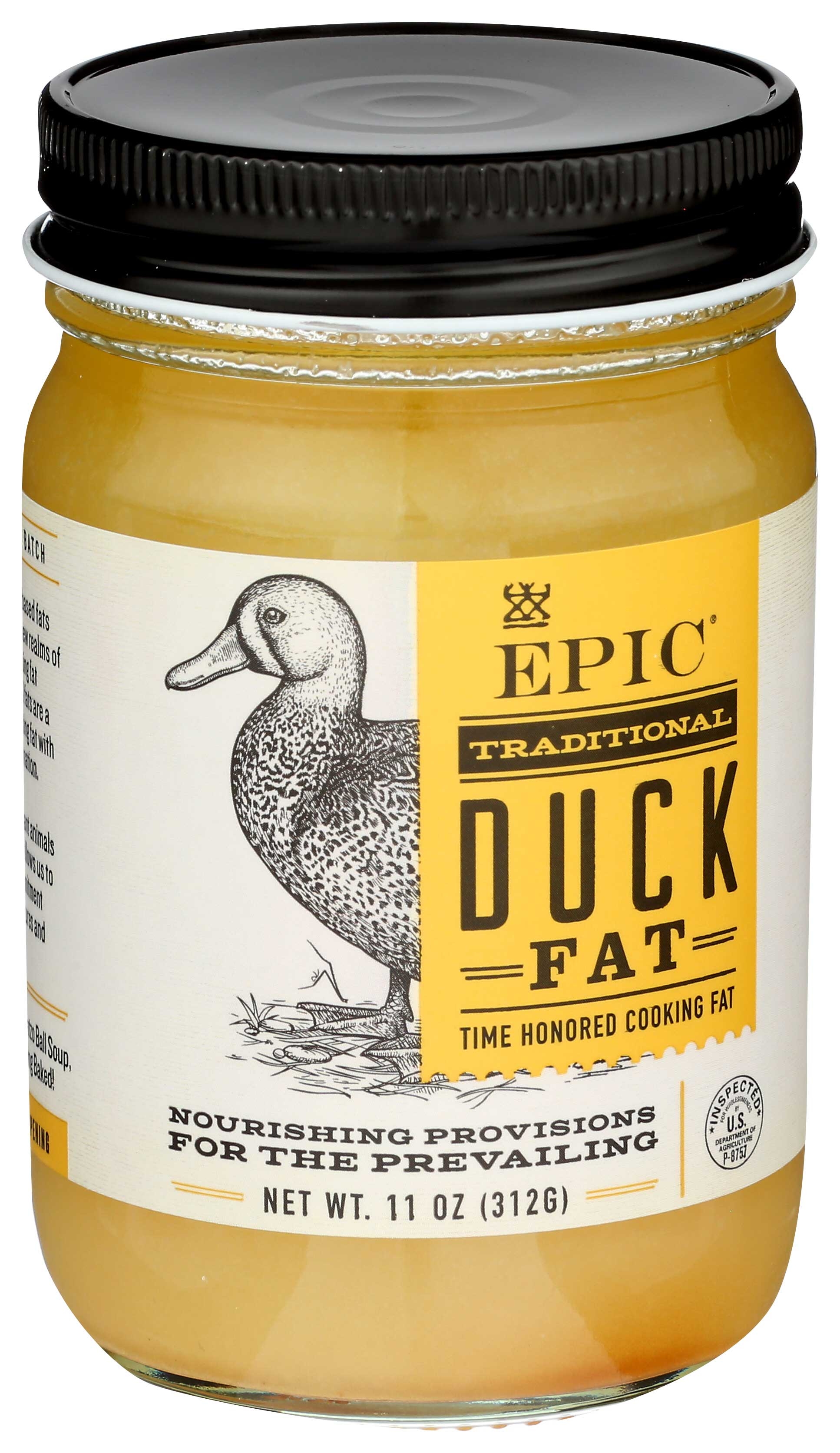 Epic Cooking Duck Fat, 11 Ounce -- 6 per case