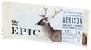 Epic Venison Sea Salt Pepper Bar, 1.3 Ounce -- 12 per case