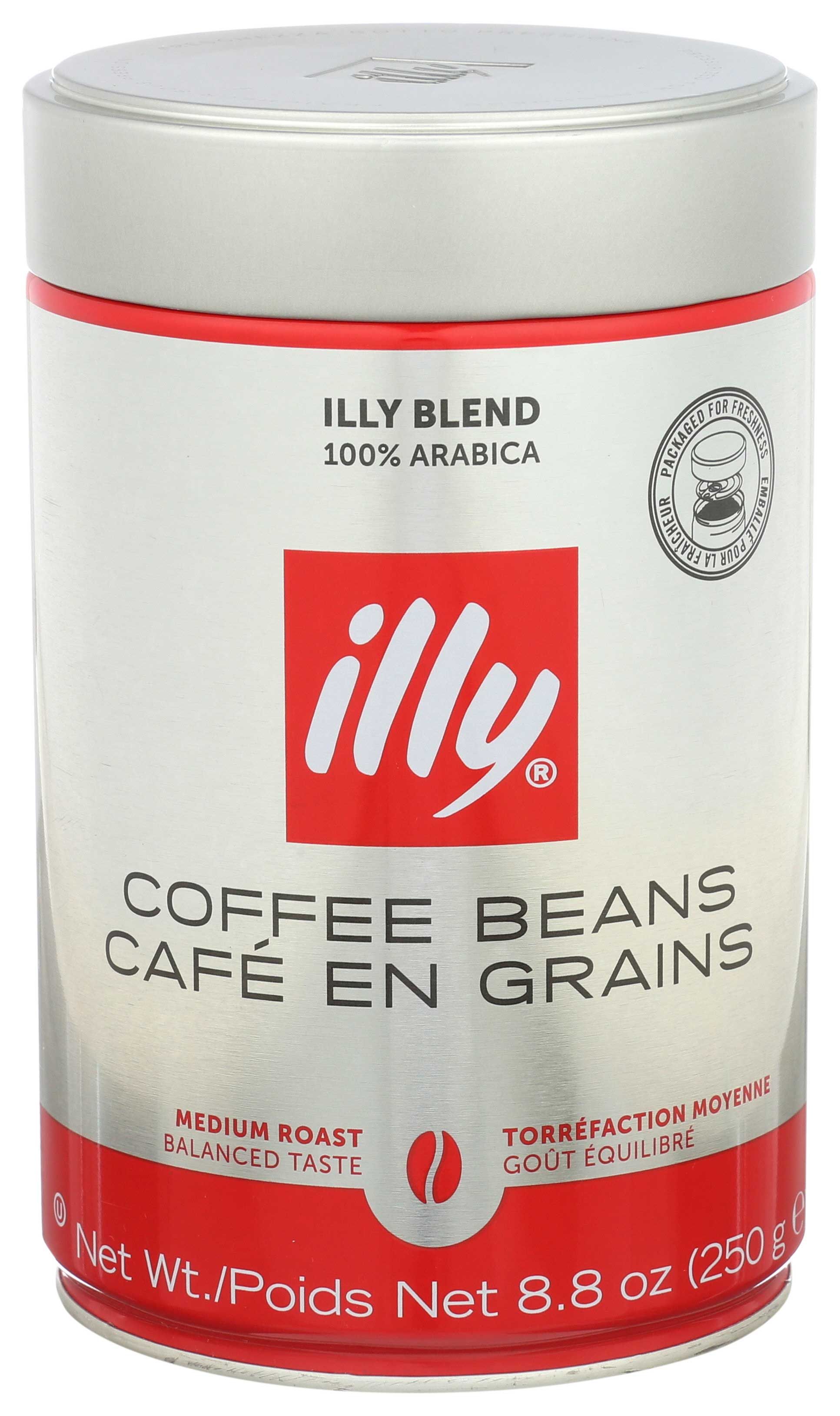 Illy Whole Bean Medium Roasted Coffee, 8.8 Ounce -- 6 Per Case