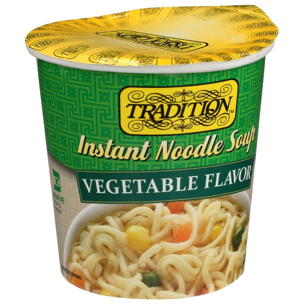 Tradition Vegetable Flavor Instant Noodle Soup, 2.29 Ounce -- 12 per case