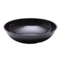 WNA CaterLine Black Round Rigid Serving Bowl, 1 Gallon -- 24 per case.
