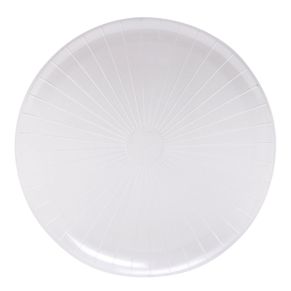 Wna Caterline Clear Round Tray, 18 Inch -- 25 Per Case