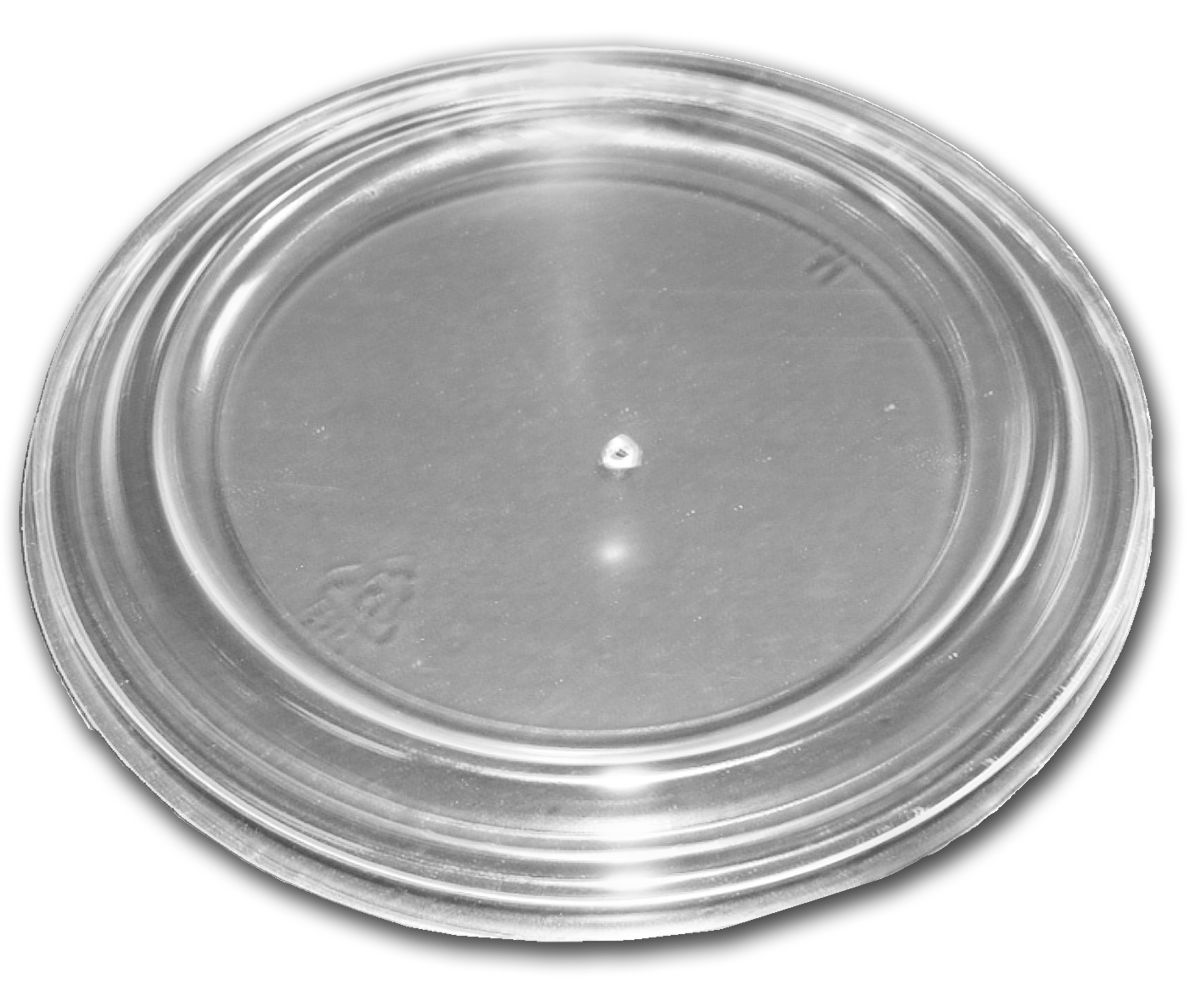 D and W Fine Pack Stackable Vented Flat Lid, 4 to 5 Ounce -- 1000 per case.