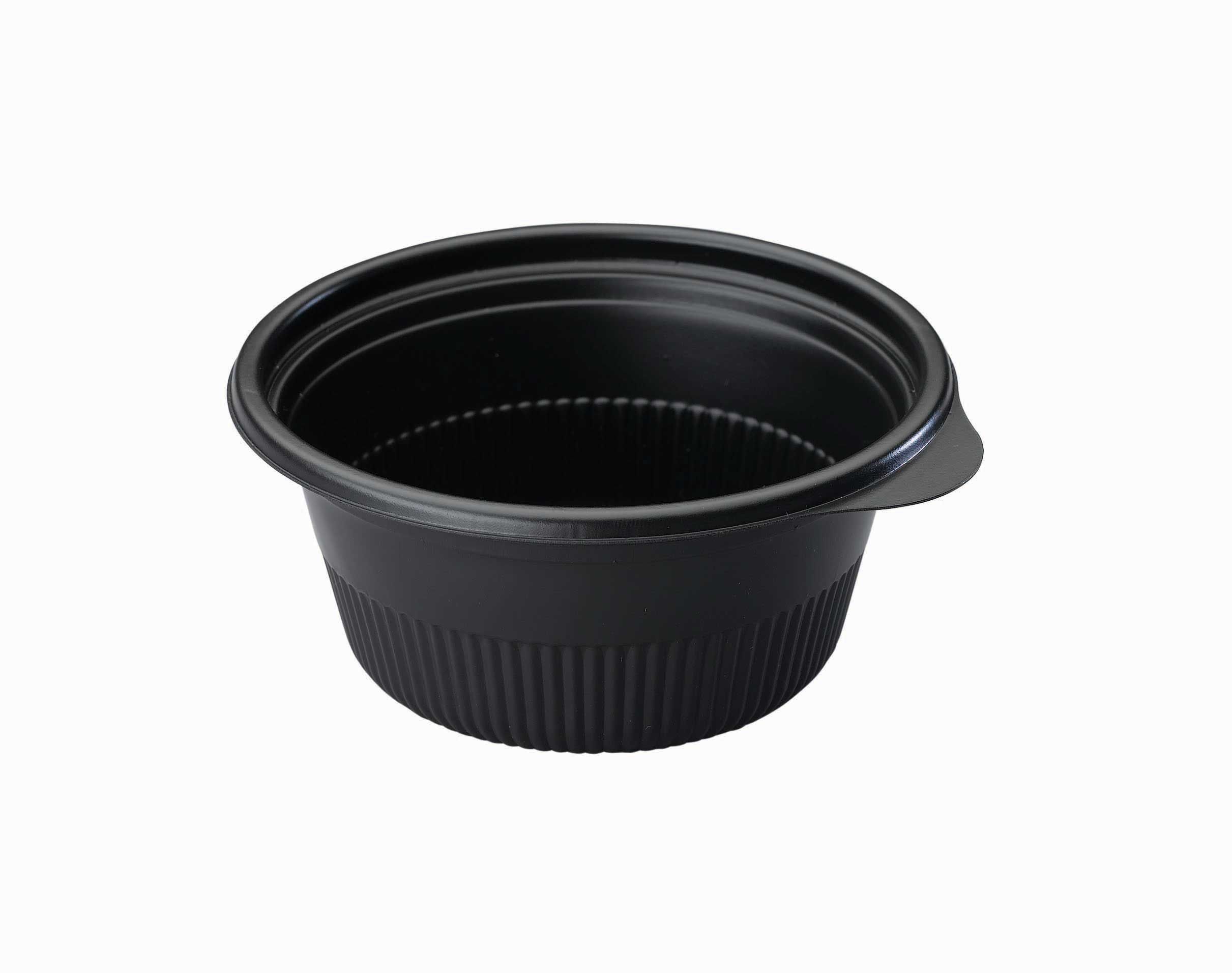 D & W Fine Pack Plastic Black Cruiser Bowl, 10 Ounce -- 500 Per Case