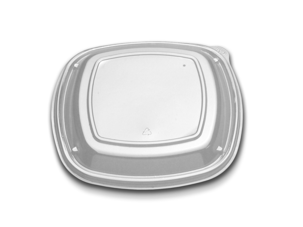 Forum Clear Plastic Low Dome Lid Only, 9 Inch -- 300 Per Case
