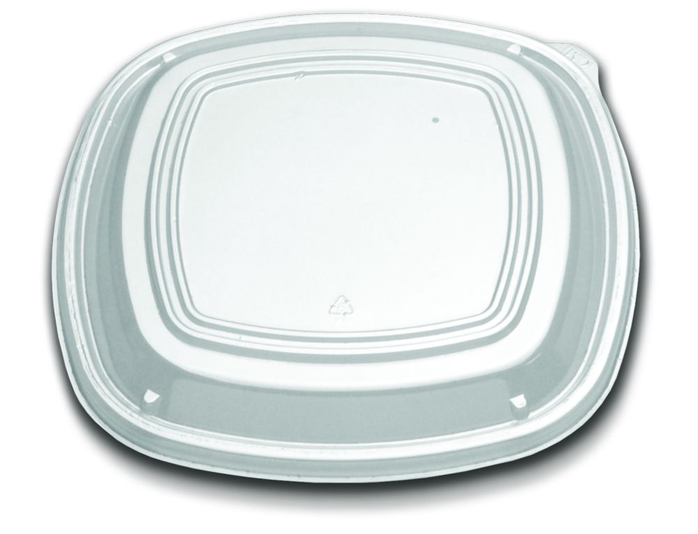Forum Clear Plastic Low Dome Lid Only, 10.25 Inch -- 200 Per Case