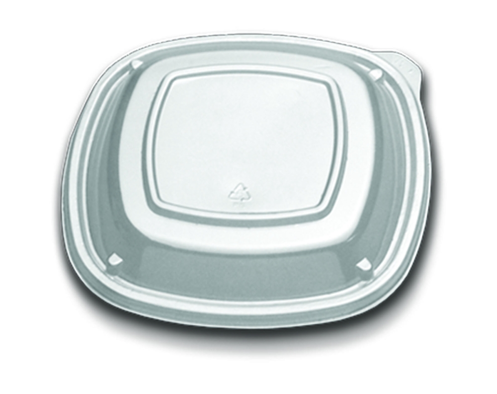 Forum Clear Low Plate Dome Lid Only, 7 Inch -- 432 Per Case