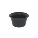 D and W Fine Pack Cup Polystyrene Black All Purpose Round Cup, 8 Ounce -- 1000 per case