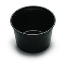 D and W Fine Pack Plastic Black Carry Out Container, 16 Ounce -- 1000 per case.