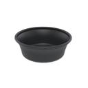 D and W Fine Pack Black Plastic Carry Out Squat Container, 8 Ounce -- 500 per case.