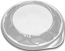 D and W Fine Pack Clear Plastic 24 and 32 Ounce Bowl Low Dome Lid Only -- 300 per case