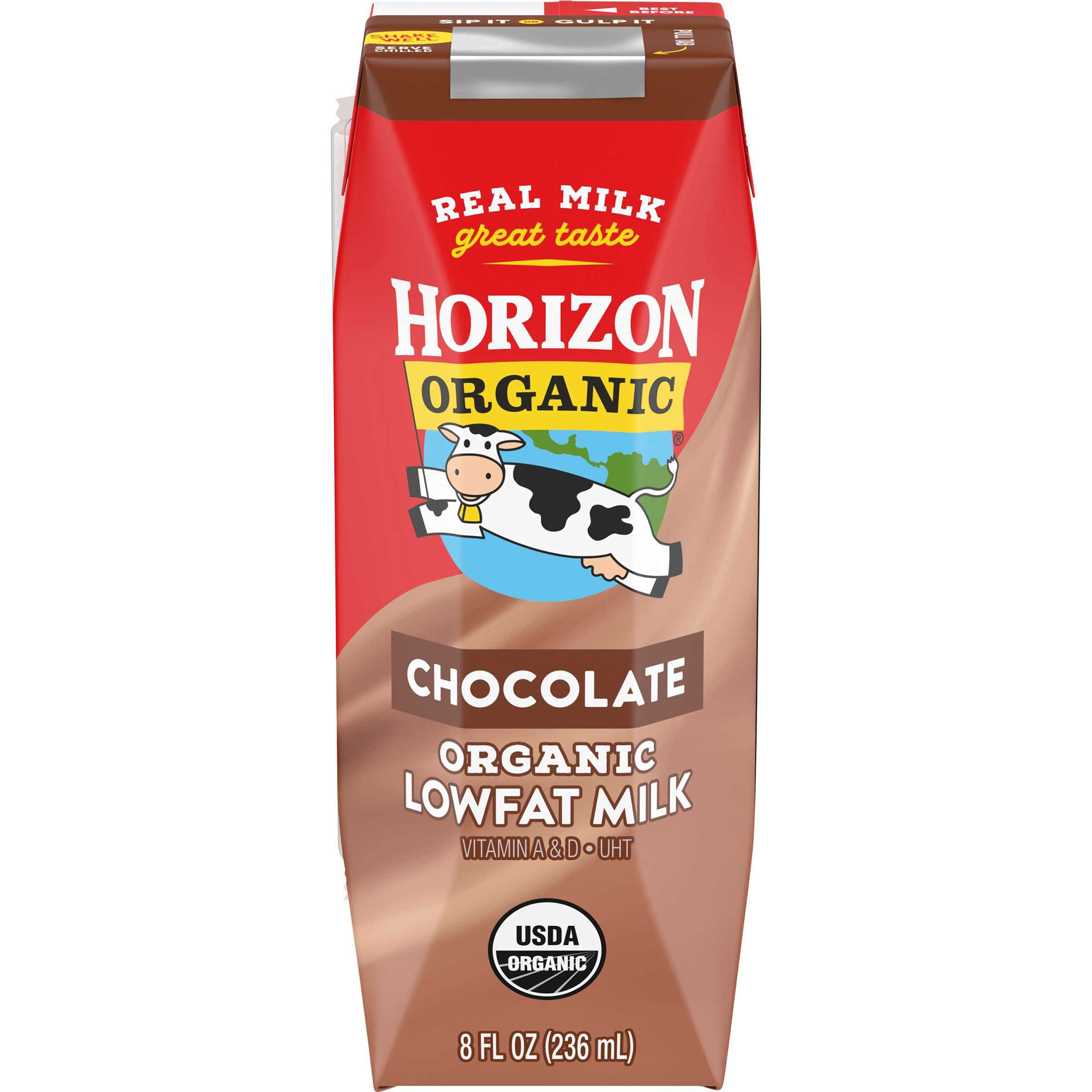 Horizon Organic Chocolate Milk, 8 Ounce -- 18 per case