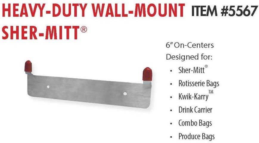 Pak-sher Sher-mitt Wall Mount Dispenser