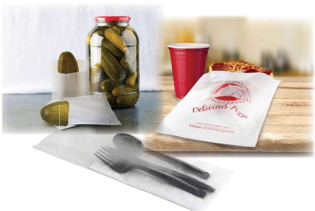 Pak-sher Silverware Bag, 3.5 X 10 Inch -- 2000 Per Case