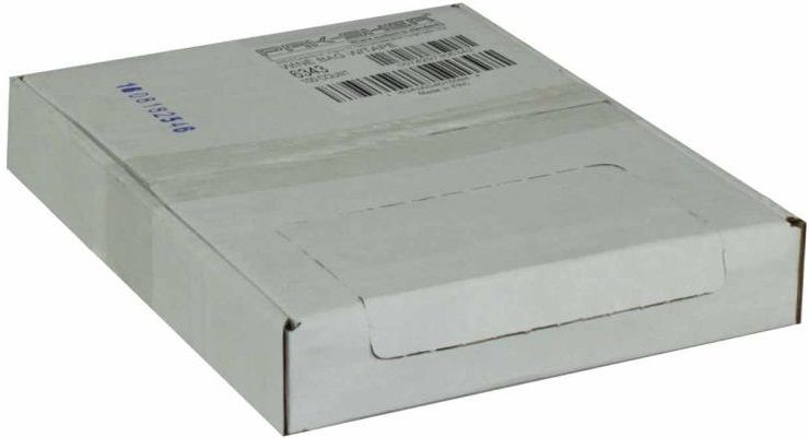 Pak-sher Adhesive Seal Carryout Wine Bag With Tape, 6.7 X 18 X 3 Inch -- 100 Per Case