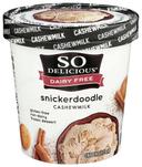 So Delicious Snickerdoodle Cashewmilk Non Dairy Dessert, 1 Pint -- 8 per case