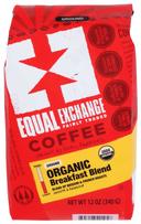 Equal Exchange Organic Drip Grind Breakfast Blend Coffee, 12 Ounce -- 6 per case.