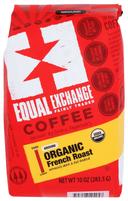 Equal Exchange Organic Drip Grind French Roast Coffee, 10 Ounce -- 6 per case.