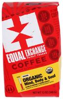 Equal Exchange Organic Drip Grind Mind, Body and Soul Coffee, 12 Ounce -- 6 per case.