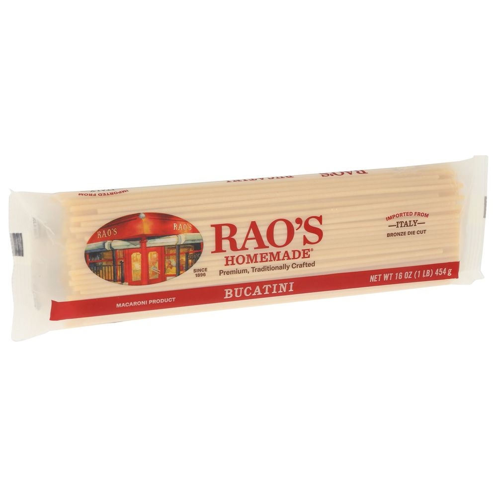 Raos Homemade Bucatini Pasta, 16 Ounce -- 15 per case
