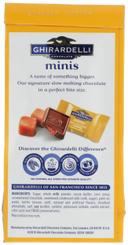Ghirardelli Milk Chocolate Caramel Filling Minis Chocolate - Display -- 60 per case